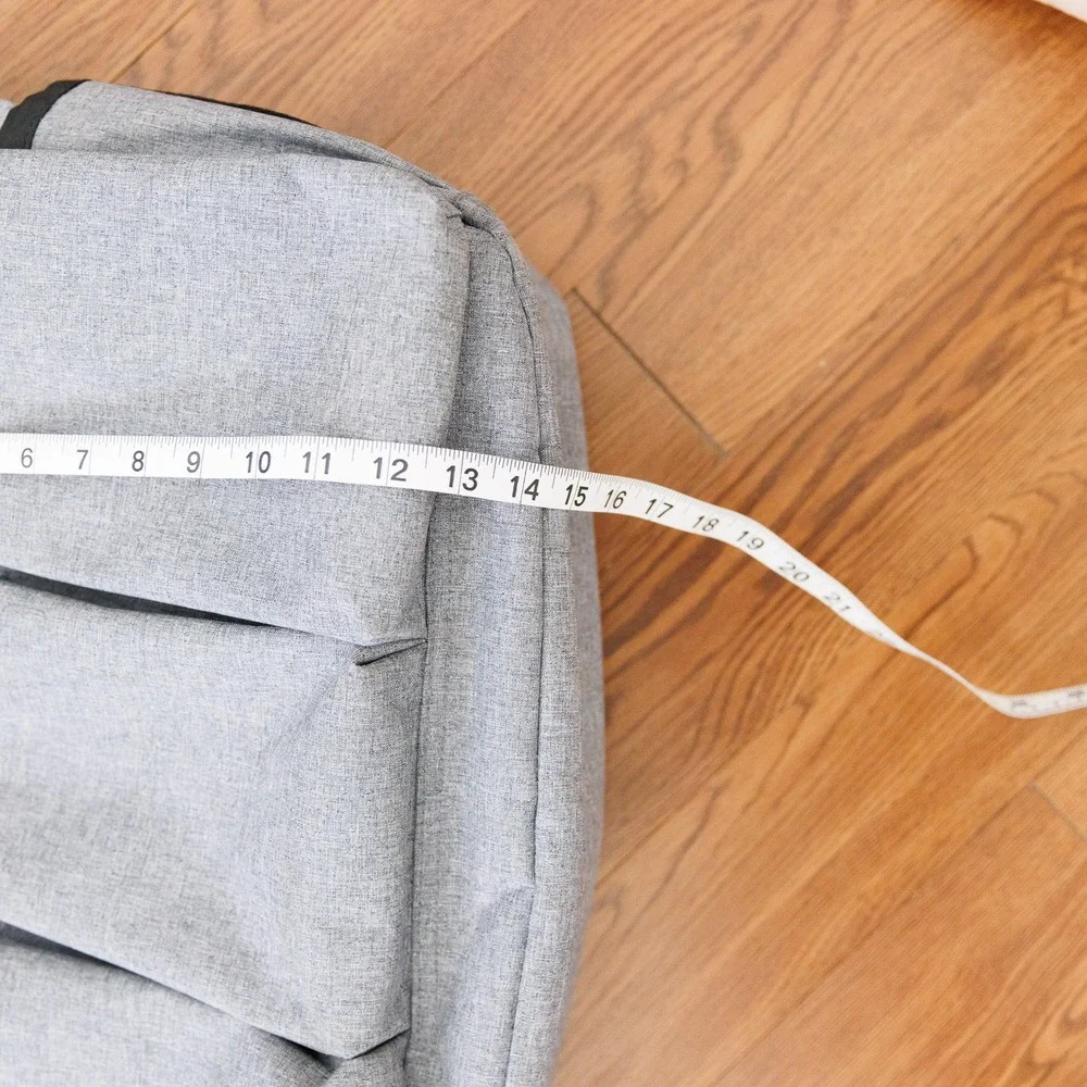 Skip Hop Duo Signature Diaper Bag Heather Grey Messenger Tote Travel Bag